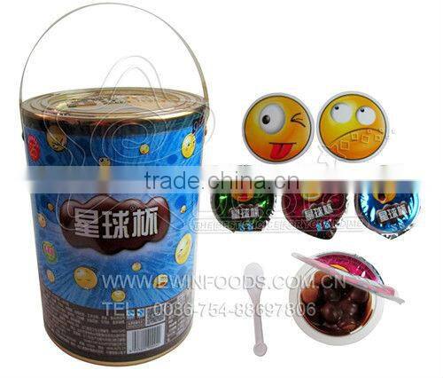 Chocolate Biscuit Cup Puffing Beans