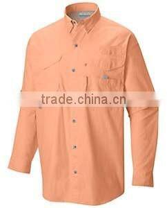 Men's short sleeve outdoor fishing shirt