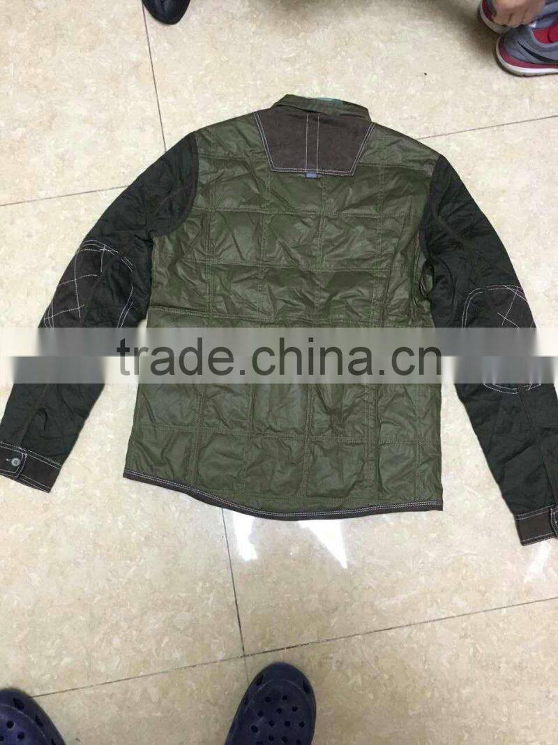 GZY shiny down jacket men high qualit coat winter model anti-static warehouse 2017 stock slim fashion male export Middle East