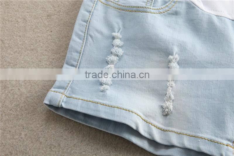 GZY direct sell price mogi lady jean shorts high quality wholesale china 2017 fashion and slim summer style