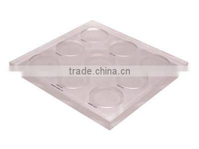 Shading powder custom acrylic table display