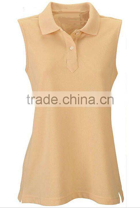 Multi-Color Lady's Plain Polo T-Shirt