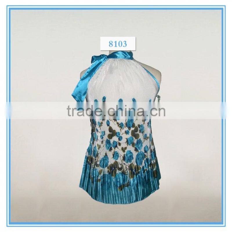 Girl's new fashion casual wear print top