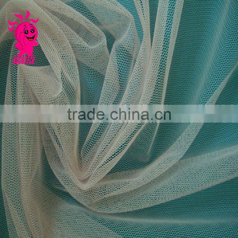 Nylon mesh fabric nylon square mesh net fabric grid quadrate PA Polyamide fabric for women kerchief headband Gauze turban scarf