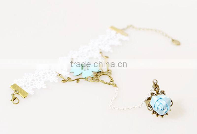 American export handcraft lace set jewelry bride dancing party bracelet set wholesale