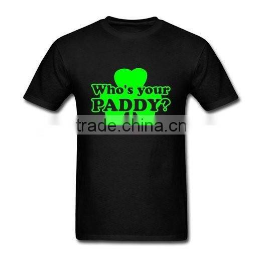 custom design CVC men t-shirt print