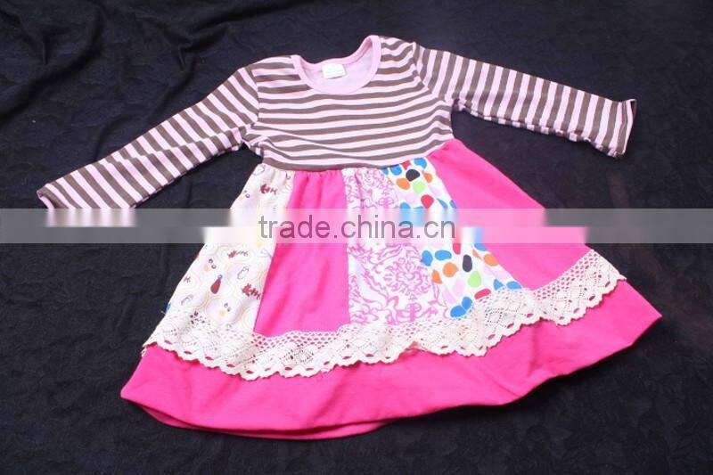 turkey wholesale children clothes bubble Splicing Flower Outfits sets LBYTZ001-67