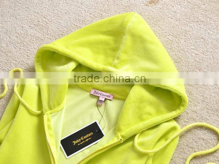 designer woman fleece hoodie suit ladies sports wear women winter tracksuit