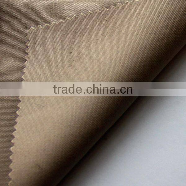 Khaki Fabric (100%C)/ plain color cotton Khaki fabric