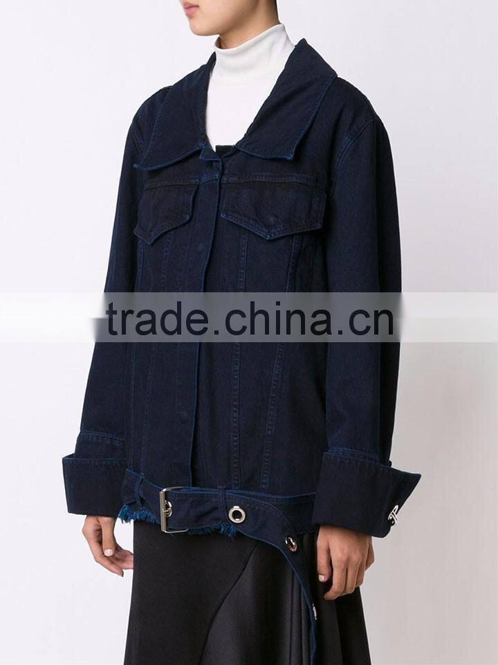 Shandao OEM simple design long sleeve cotton winter women coat stand india