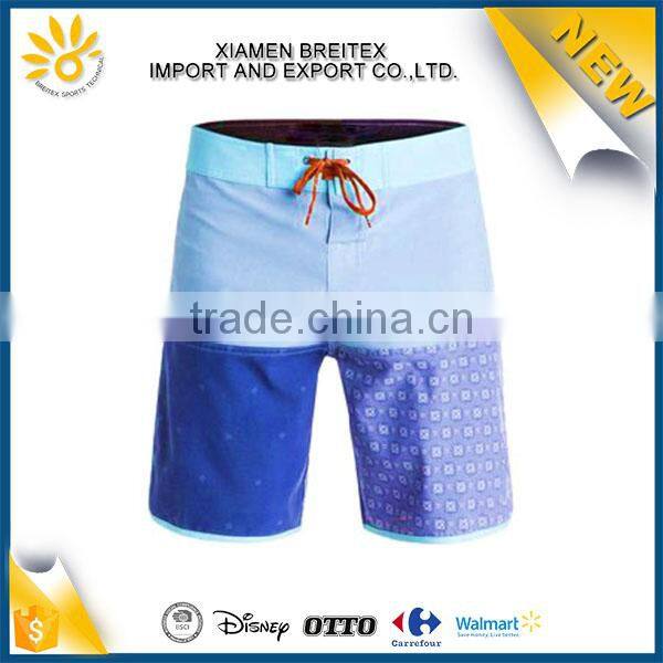 Wholesale waterproof beachwear men 4 way stretch board shorts