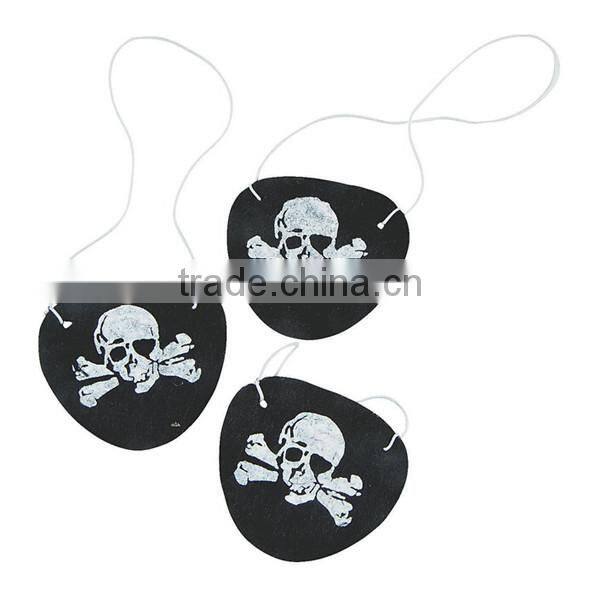 PARTY FAVORS FELT PIRATE EYE PATCHES FOR DRESS UP THEME PARTY