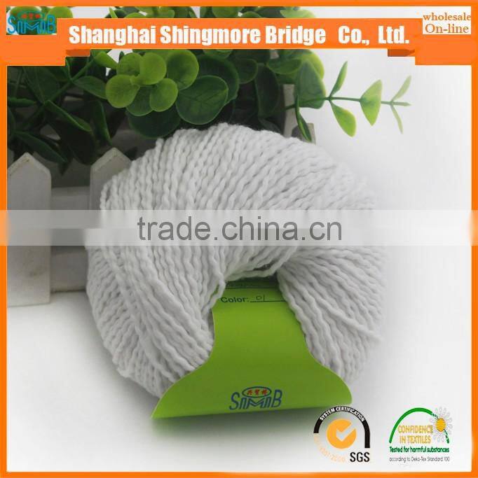 2017 alibaba china fancy yarn supplier hot selling 100% cotton tt wave yarn with 50g balls for hand knitting