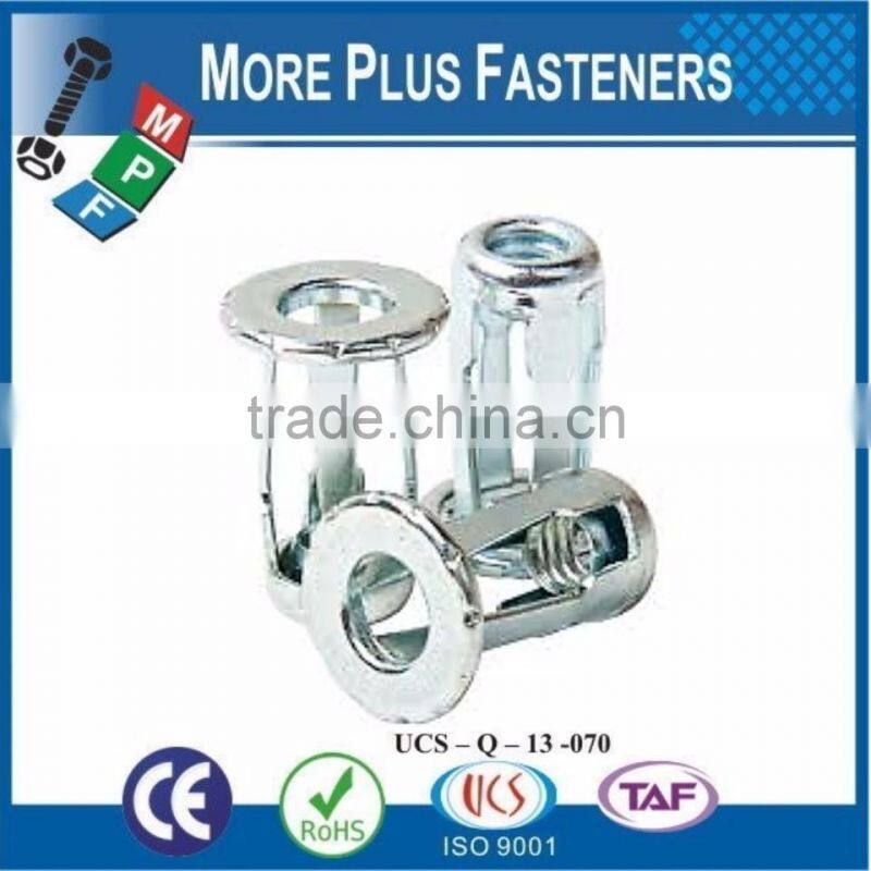 Made in Taiwan Carbon steel and Stainless Steel Customer request Threaded Jack Nut