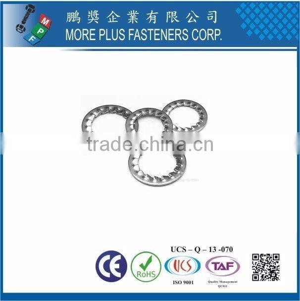 Taiwan Stainless Steel 18-8 Copper Brass Aluminum Spring Washer Wave Spring Washers Disc Springs