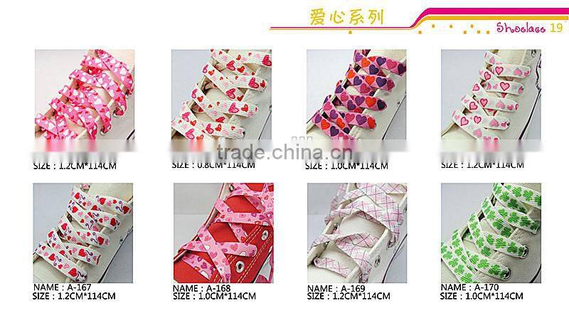 Water resistant flat elastic colorful cord shoelace & safty & fashion
