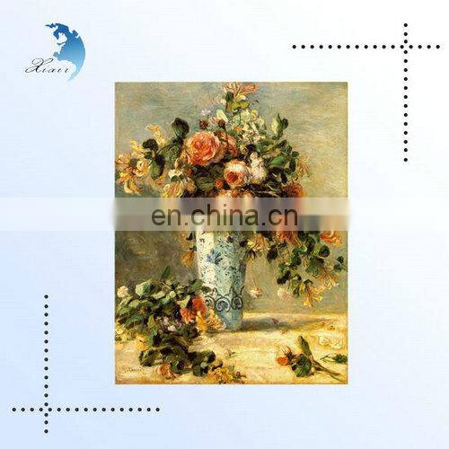 Chinese style waterproof 3d wall canvas calligraphy art oil painting for living room