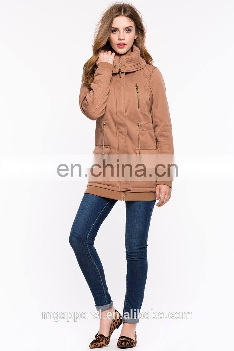 2016 New arrival winter clothes fashion fleece lady coat winter coats for women