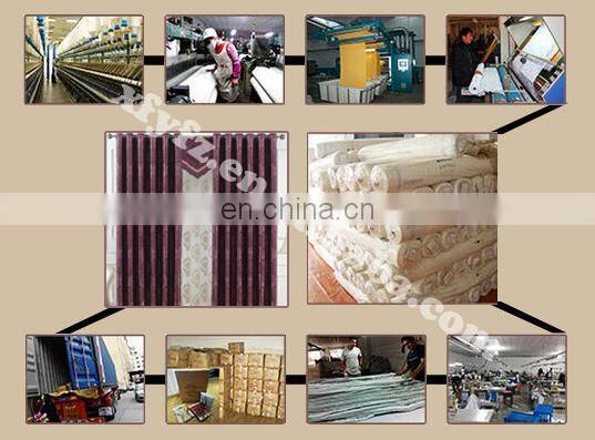 2016 100 polyester jacquard blackout curtain made in Shaoxing