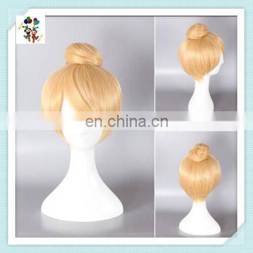 New Anime Tinker Bell Blonde Golden Hair Cosplay Wigs HPC-0008
