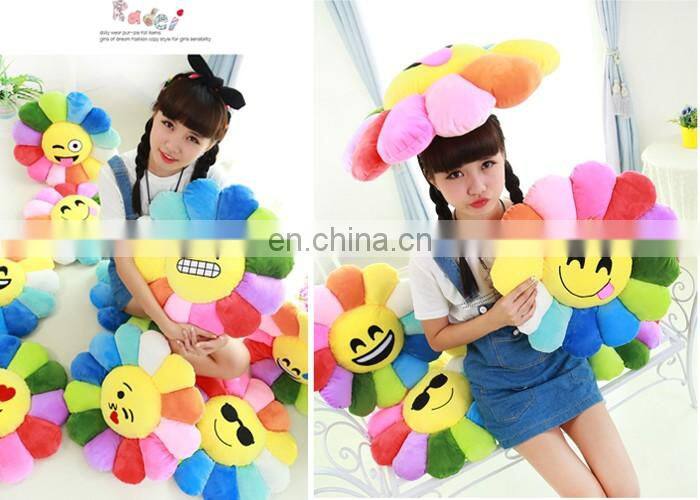 PP cotton Filling and Adults Age Group custom plush emoji pillows