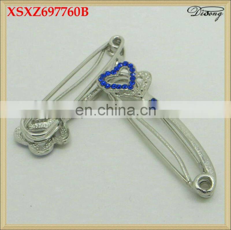 XSXZ697760 safety pins stainless steel brooch