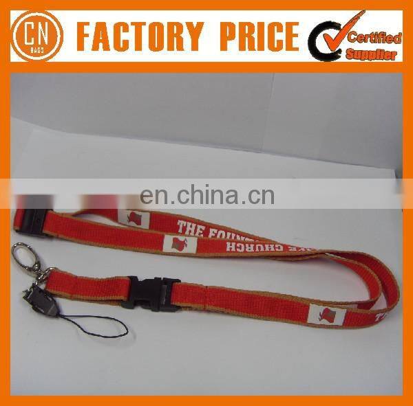 Customized Logo OEM Designed Reflective Strap Lanyard
