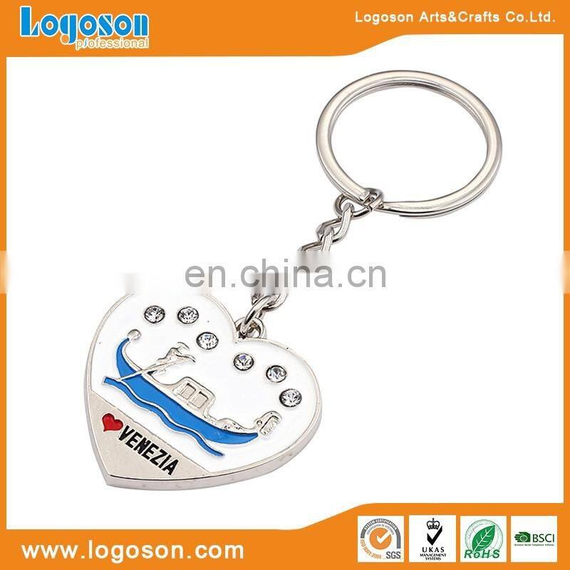 custom kirsite spinning rotating keychain metal crafts