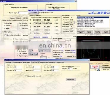 Flying Arm 5 Axis Marble Waterjet Cutting Machine For Concrete Cutting