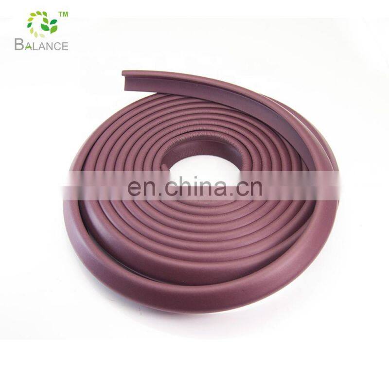 Plastic kitchen cabinet baby sharp edge rubber protector