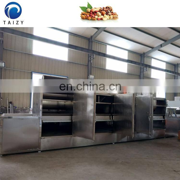 pistachio sunflower seed commercial chestnut soybean conveyor roaster