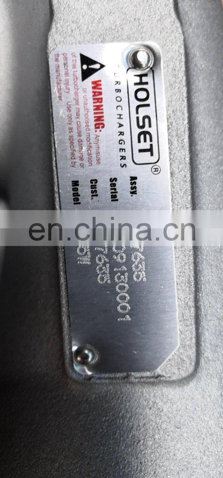 Original HX55W diesel engine spare parts Turbocharger 4037635