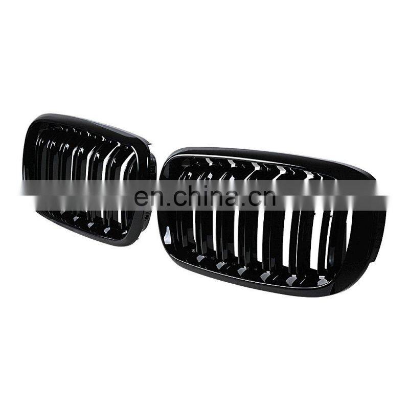 Carbon Fiber Front Hood Kidney Grille Grills Grill 2014 -2018 for BMW X5 F15 X5M
