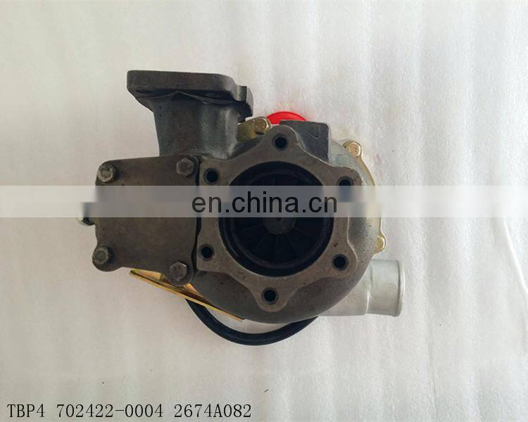 702422-0004 Turbocharger for Perkins traktor Engine turbo TBP4 2674A082