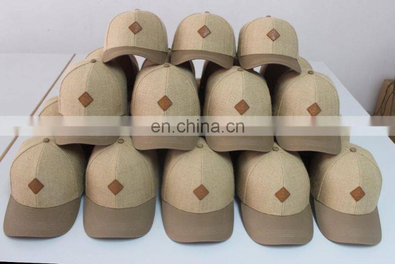 custom fashion cheap straw baseball caps wholesale