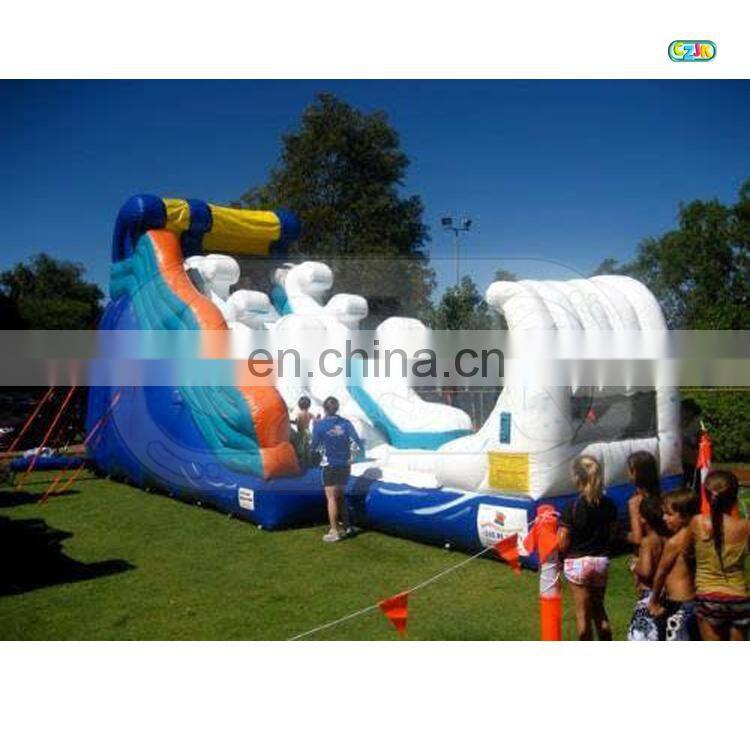 commercial grade popular high quality inflatable RIP TIDE slide for sale