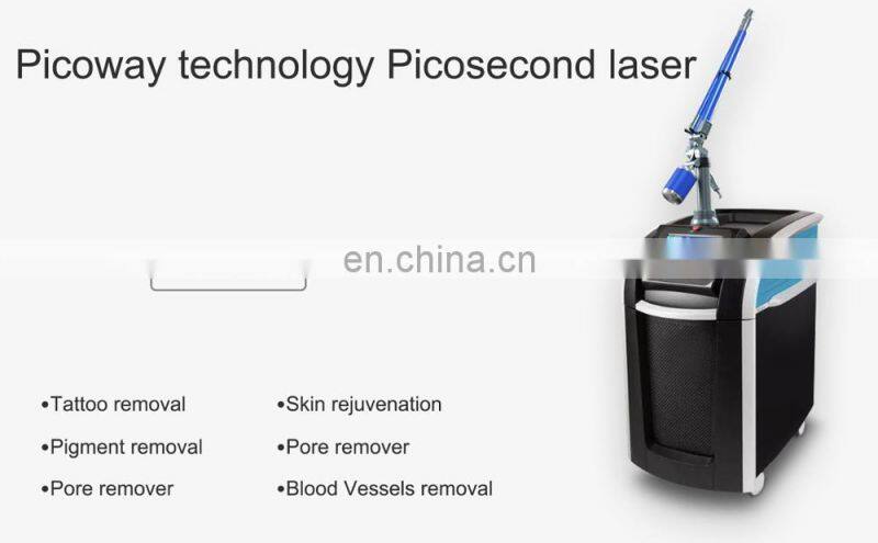 755nm honeycomb nozzle eyeline tattoo pigment removal pico laser machine