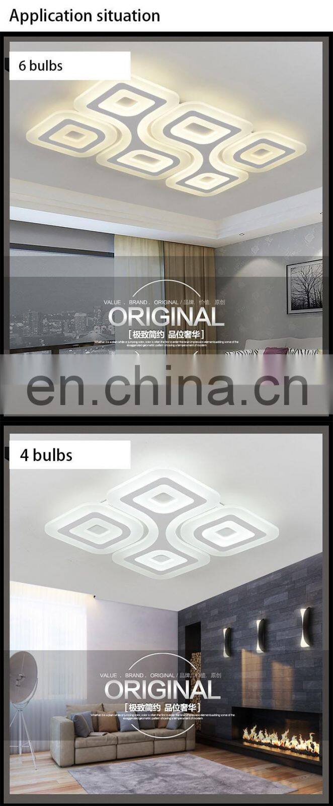 110V Square dimmable led surface mount ceiling light