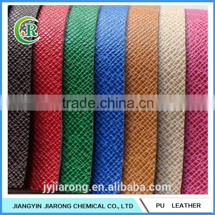 Saffiano Pattern Faux Leather for Handbags