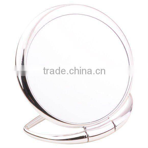 Fashion plastic double sided table mirror