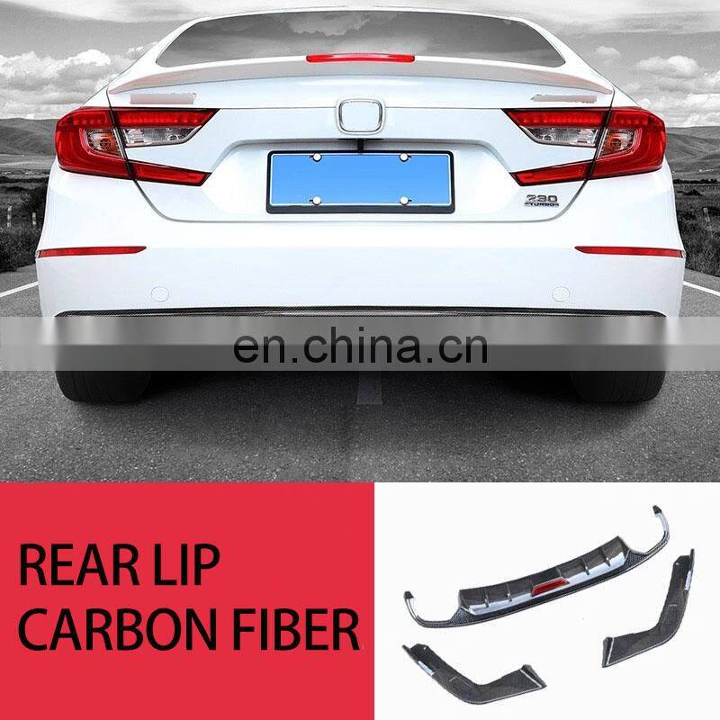 Auto exterior parts rear diffuser spolier for Accord 2018-2020