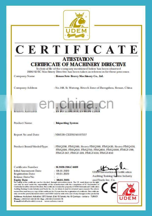 Charcoal dust briquette machine/ coal powder shaping machine/ charcoal briquette making plant