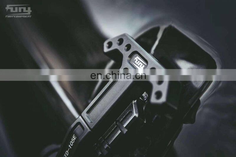 Hood lock for Jeep wrangler JK 4x4 Aluminium black hood catch 2007+ lock for Jeep autopart accessories Maiker manufacturer