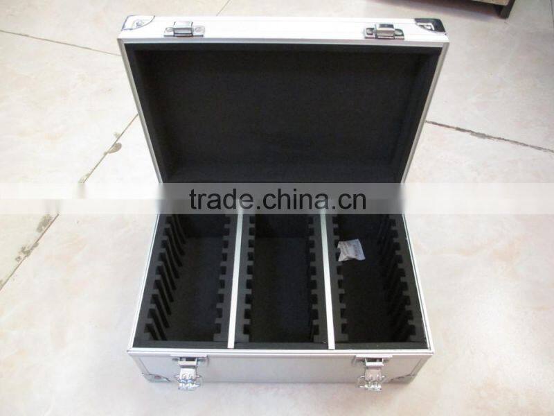 Aluminum frame clear top slab coins Storage & Display Case or box ,from 25 slab to 50 with PCGS or NGC Certified