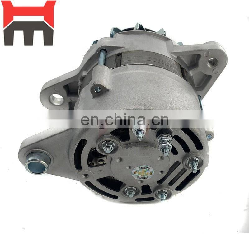 Excavator spare parts engine generator 4D95 20A 600-821-3850 for PC60-6 Alternator