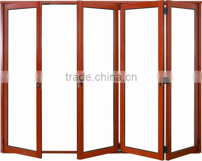 Hot Product Custom Made Aluminum Exterior Glass Folding Doors