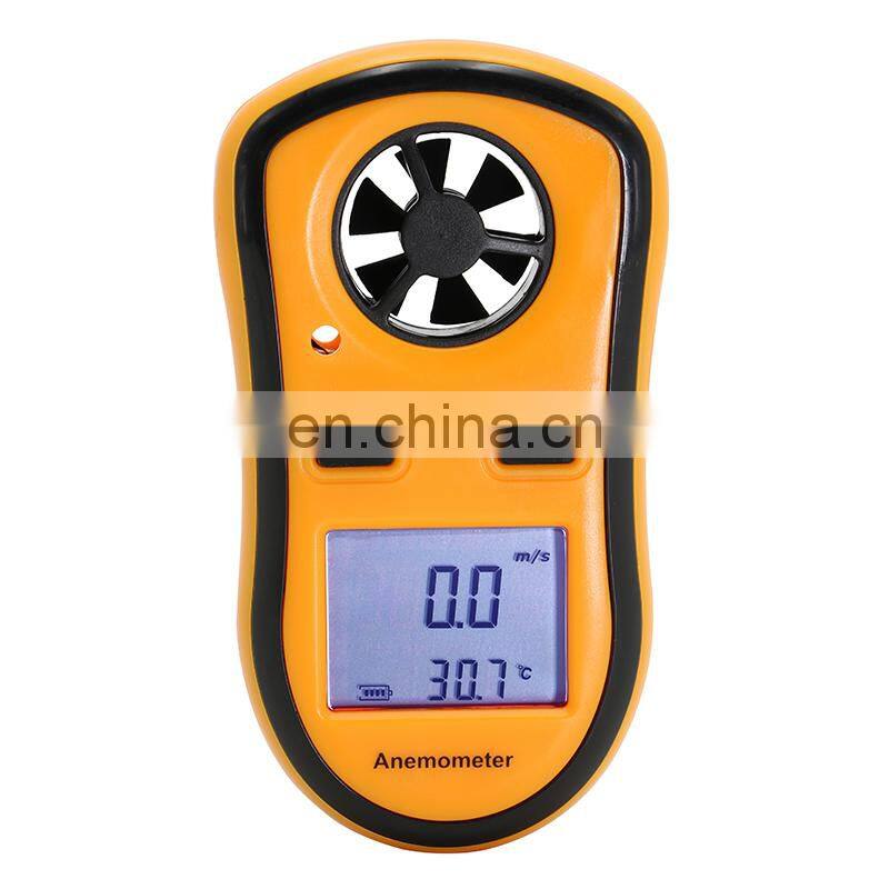 FF-30A Handheld Anemometer Wind Speed Meter Anemometer Anemometro 30m/s Temperature Tester -10 ~ 45C Wind Meter LCD Backlight