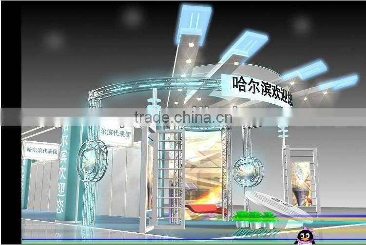 Aluminium lights truss,curved truss