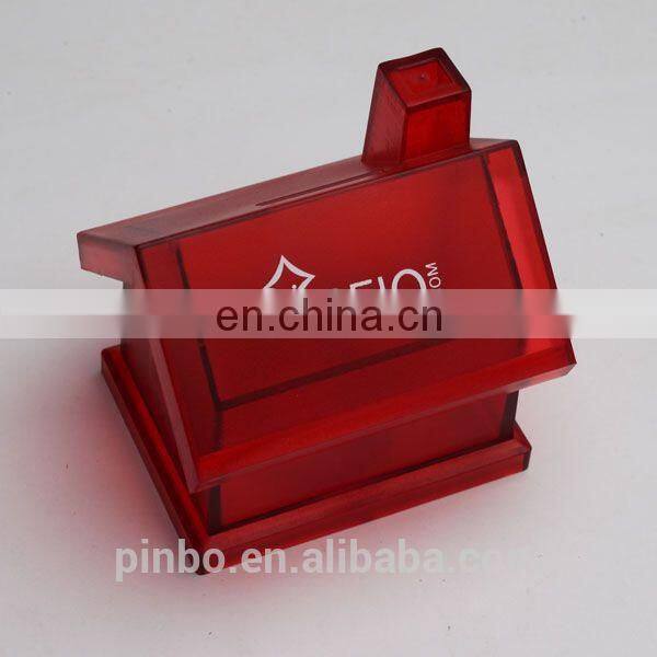 Transparent House Shaped Piggy Bank