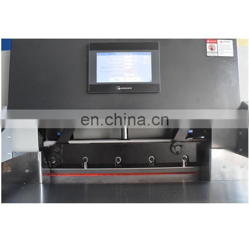 Samsmoon Professional High-strength Automatic Hydraulic Paper Cutting Machine A3+ 20inch Paper Cutter Paper Trimmer
